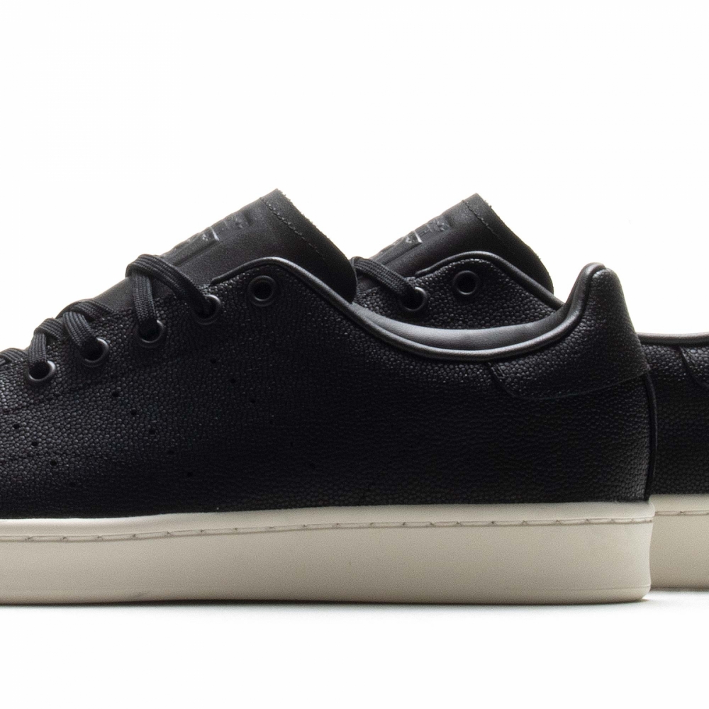 Adidas Stan Smith Cracked Leather Black Gold (Women's)