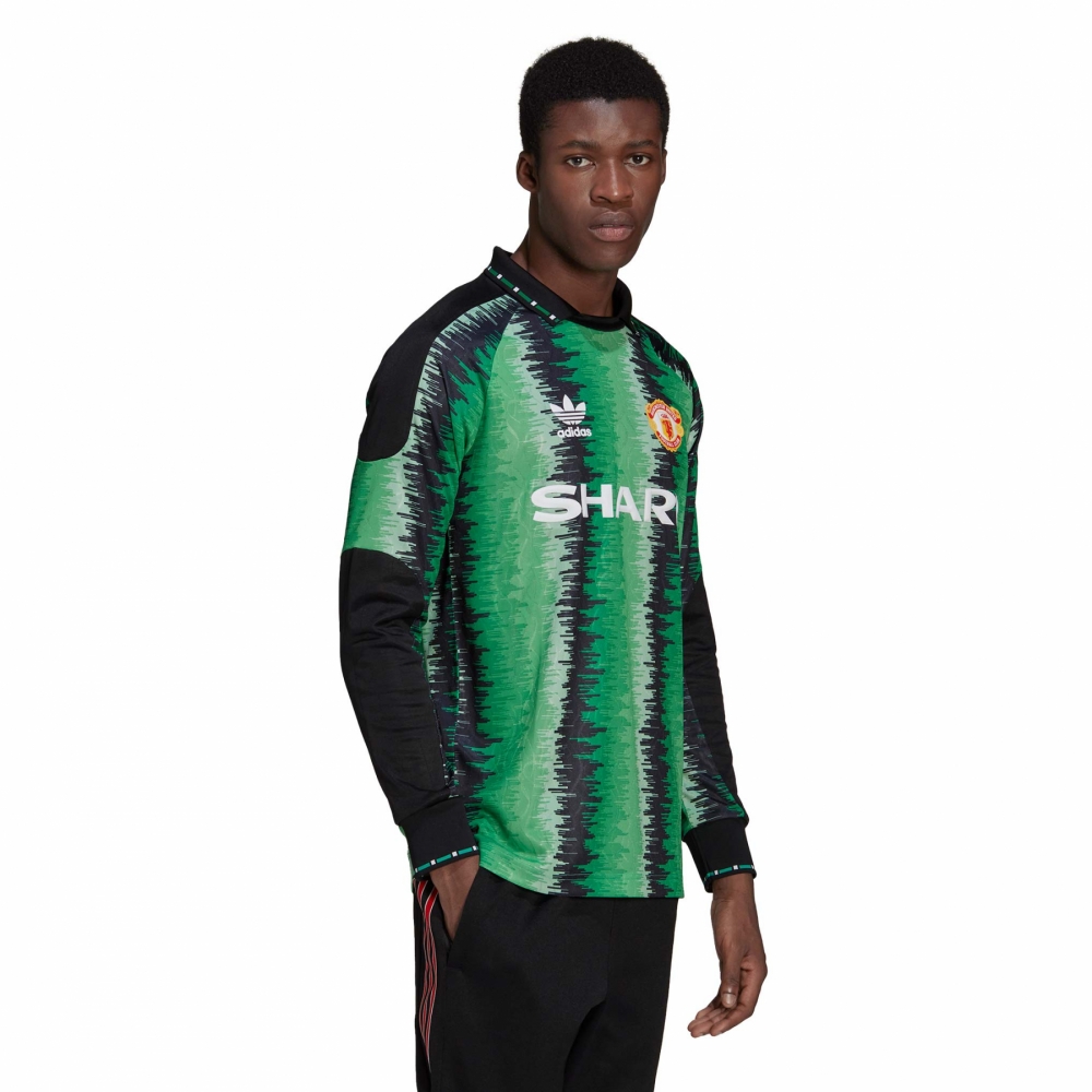 adidas Manchester United 90 Goalkeeper Jersey St Tropic Green