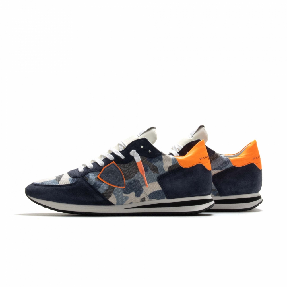 Philippe Model Tropez X Blue Orange Camo TZLUCN11 OUTBACK Sylt