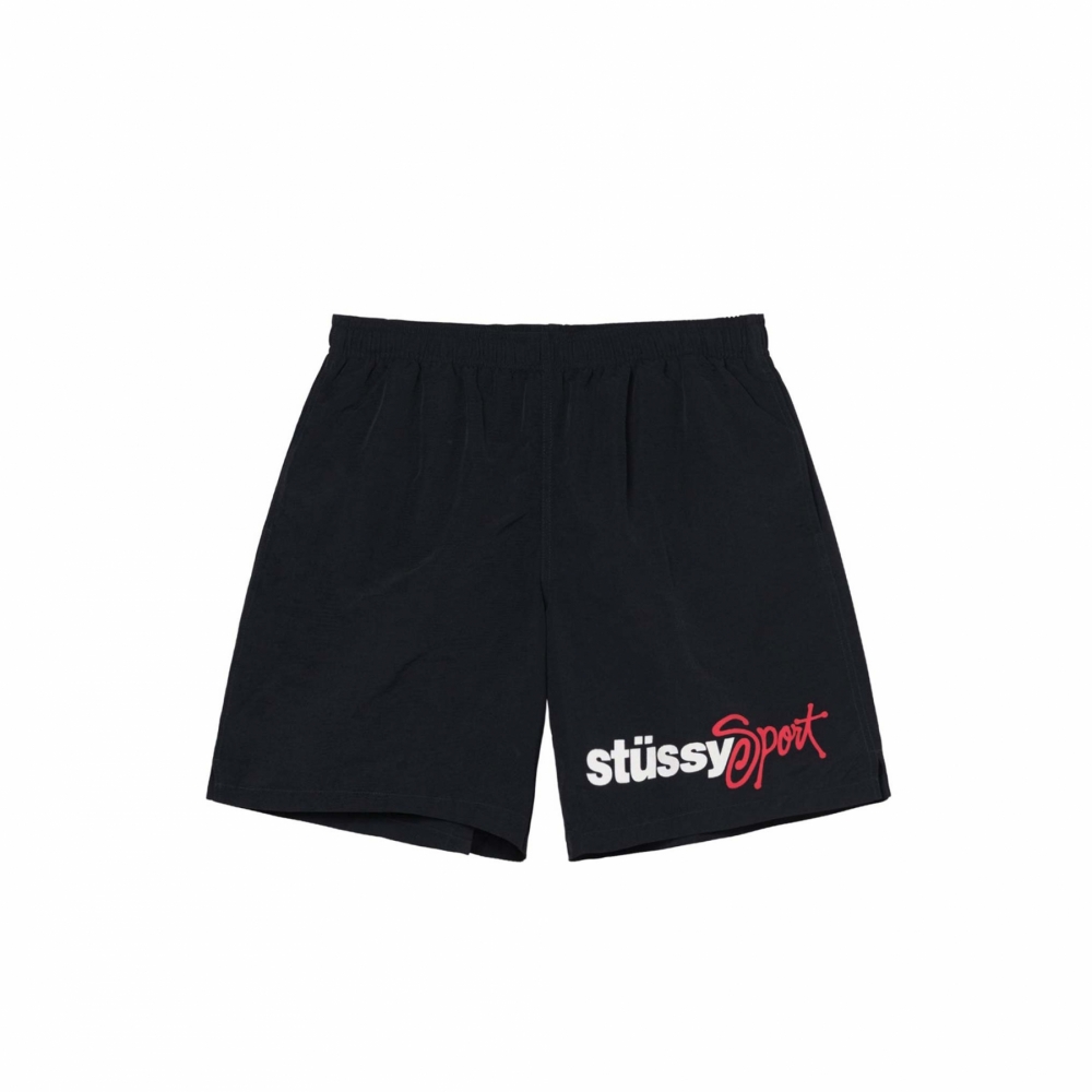 Stussy black 2025 shorts