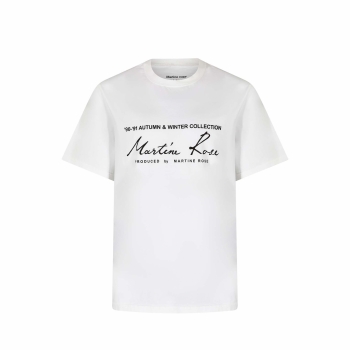 Martine Rose - Classic T-Shirt - White