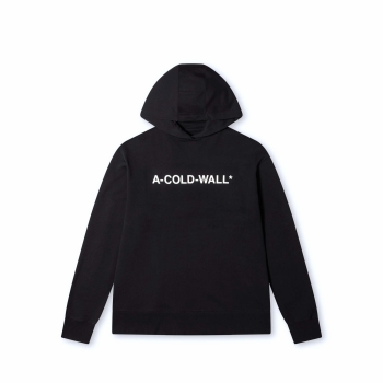 A-Cold-Wall* - Essential Logo Hoodie - Black