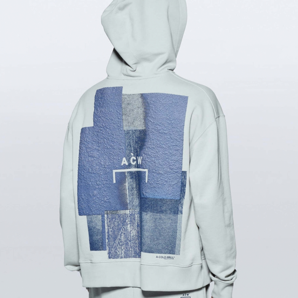 A-Cold-Wall* Zip Hoodie - Light Grey ACWMW073 | OUTBACK Sylt