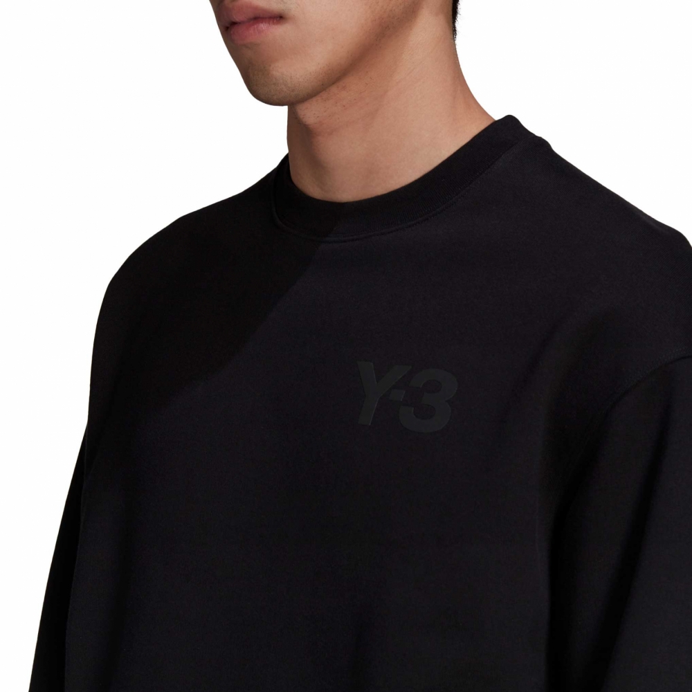 Y3 black sweatshirt outlet