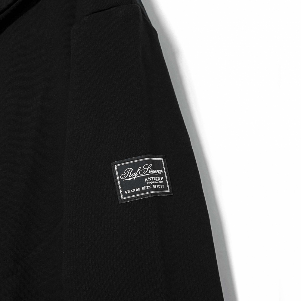 Raf simons shop black hoodie