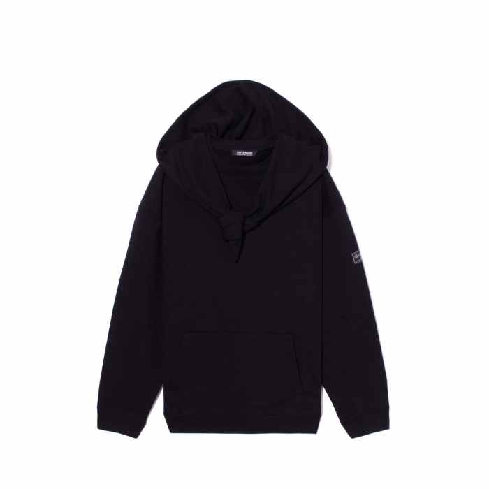 Raf simons 2025 black hoodie