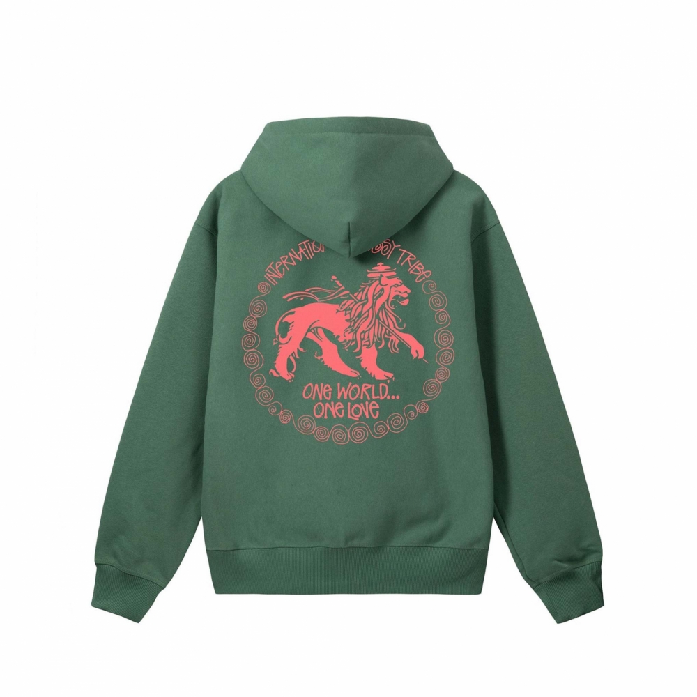 Stussy IST Lion Hoodie Green 1924821 0401 OUTBACK Sylt