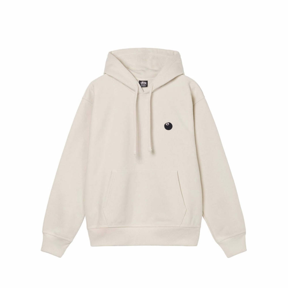 Stussy 8 Ball Embroidered Hoodie Putty 118479 1214 OUTBACK Sylt