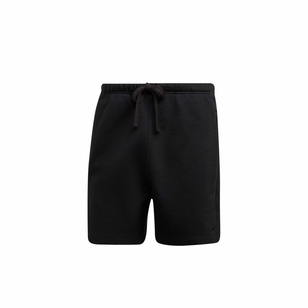Adidas white store black shorts