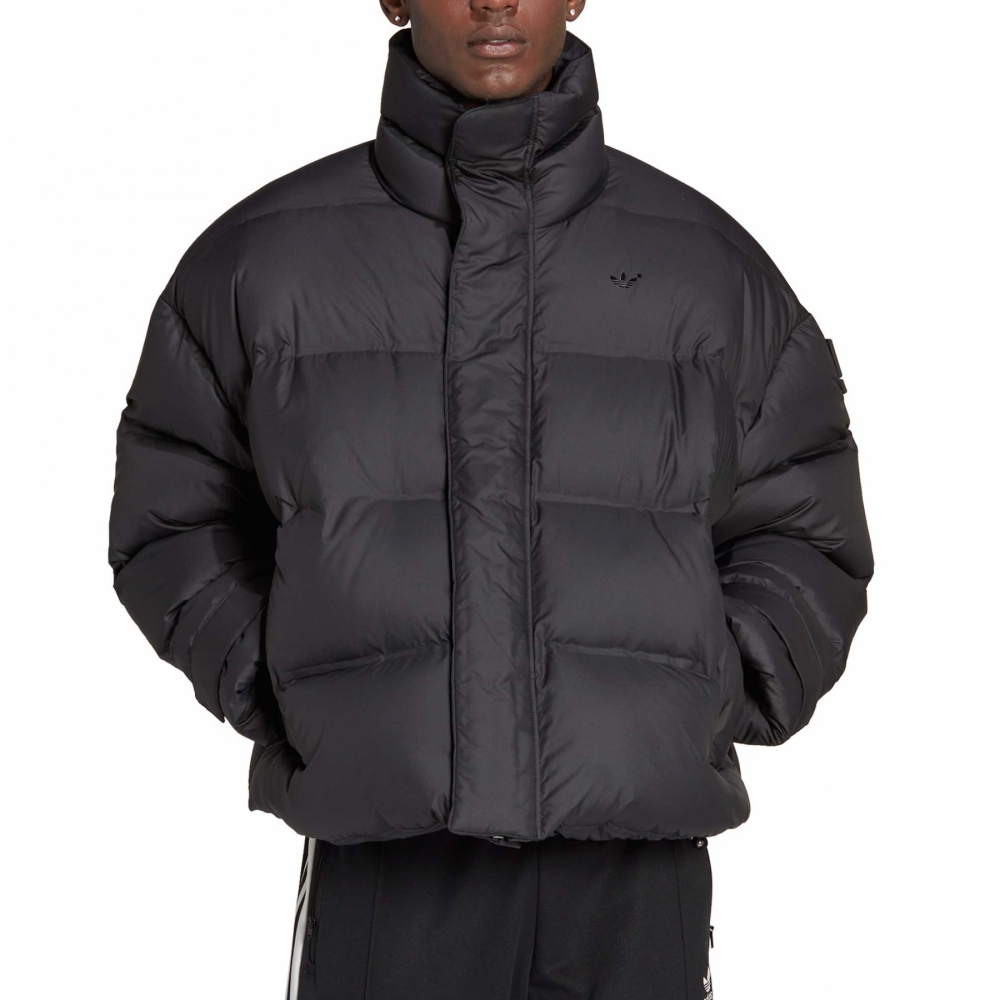 Adidas blue on sale puffer jacket