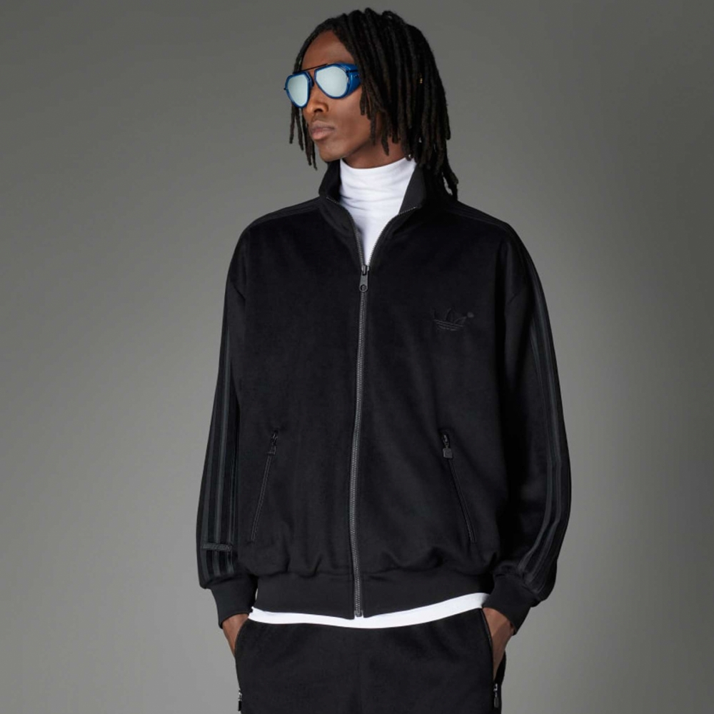Adidas firebird jacke grau store