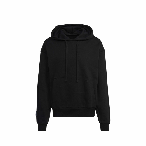Plain black adidas hoodie sales