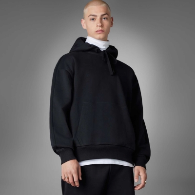 Adidas black sales essential hoodie