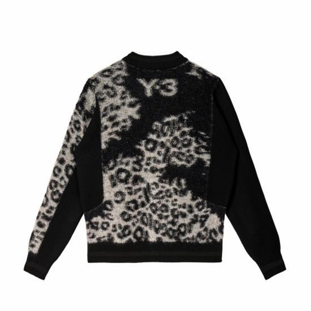 Y3 2025 leopard hoodie
