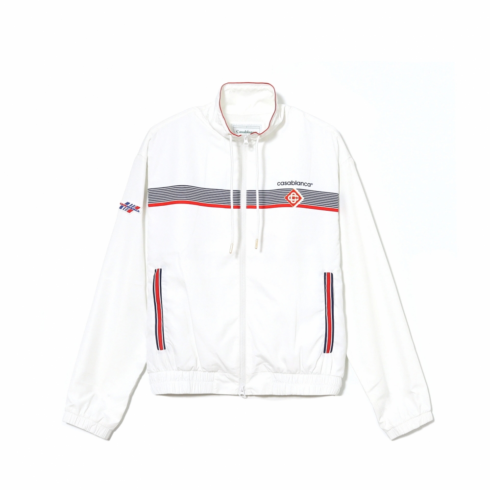 Casablanca Air Casablanca Tracksuit Top - White - MF22-JK-033-03 | OUTBACK