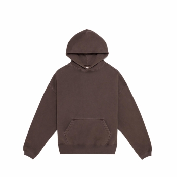 WRSTBHVR - Alber Hoodie - Choc (Garment Dye)