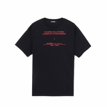 Raf Simons - Tour T-Shirt - Black (Paris)