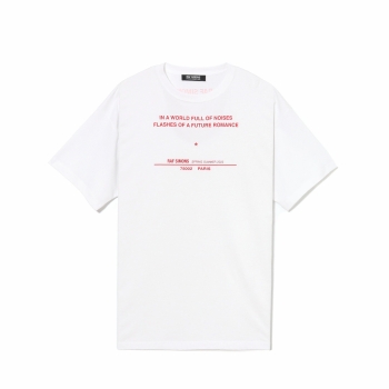 Raf Simons - Tour T-Shirt - White (Paris)