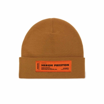 Heron Preston - Beanie - Tobacco Brown