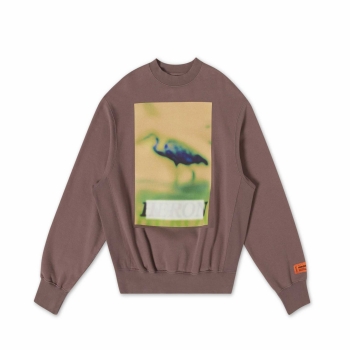 Heron Preston - Heron Censored Crewneck - Grey