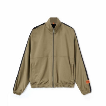 Heron Preston - Tracktop Logo - Olive Green