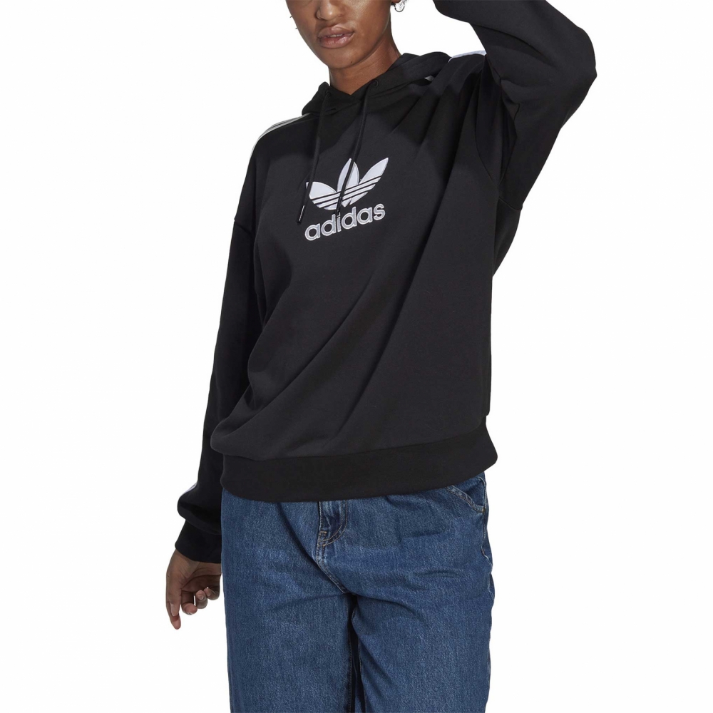 Gray and black adidas hoodie hot sale