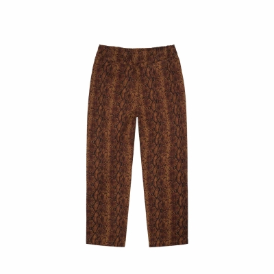 Stussy Python Beach Pant Brown 116589 1001 OUTBACK Sylt