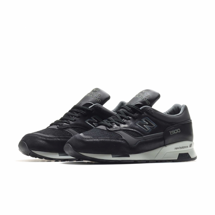 New balance 350 black leather sales