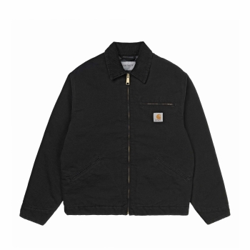 Carhartt WIP - OG Detroit Jacket - Black (Aged Canvas)