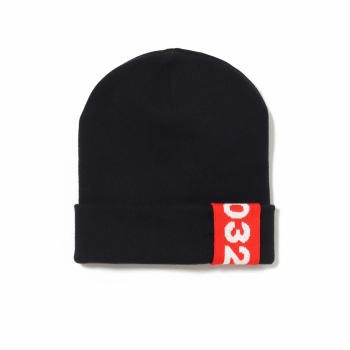 032c - Tape Beanie - Black