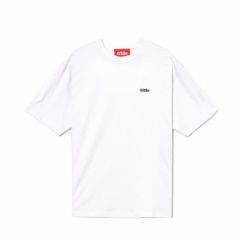 032c - Oversized Rorschach Tee - White