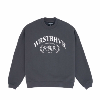 WRSTBHVR - Greek Sweatshirt - Black Oyster