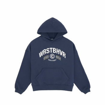 WRSTBHVR - Moto Hoodie - Inkwell