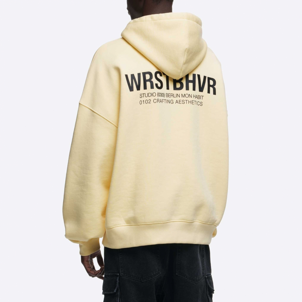Worst behavior hot sale hoodie beige
