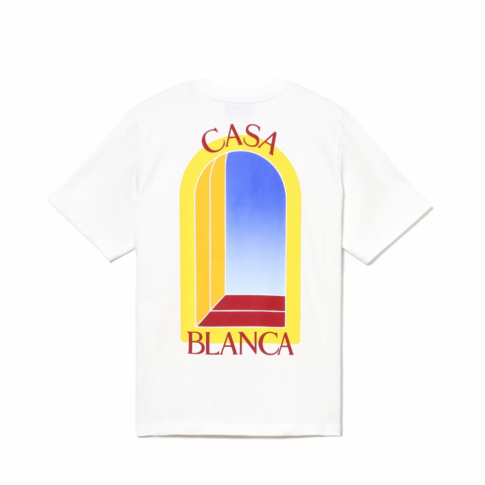 Casablanca L Arche de Jour T Shirt White MS23 JTS 001 03