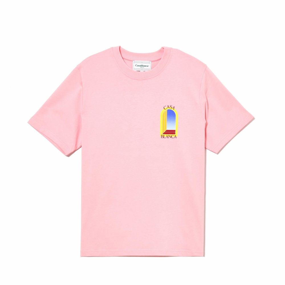 Pink rose shirt top