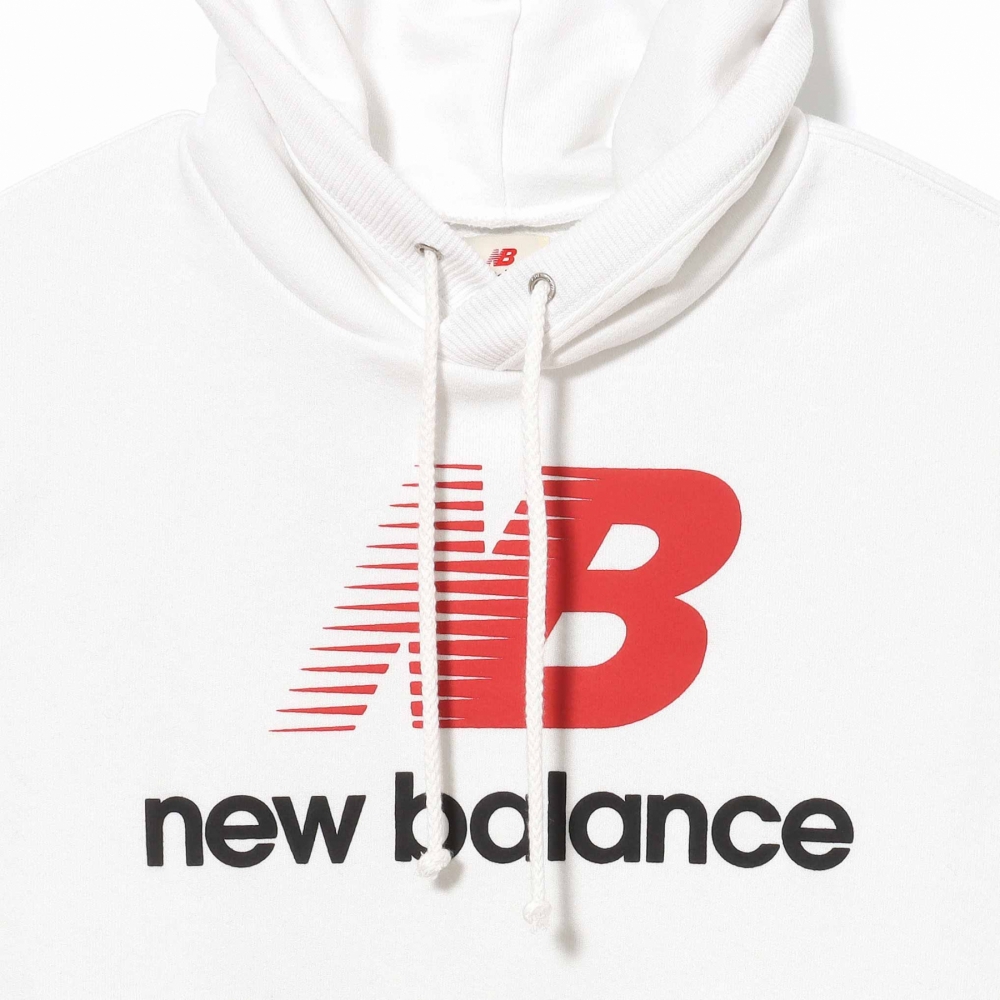 New Balance Made in USA Heritage Logo Hoodie White MT23547 WT OUTBACK Sylt
