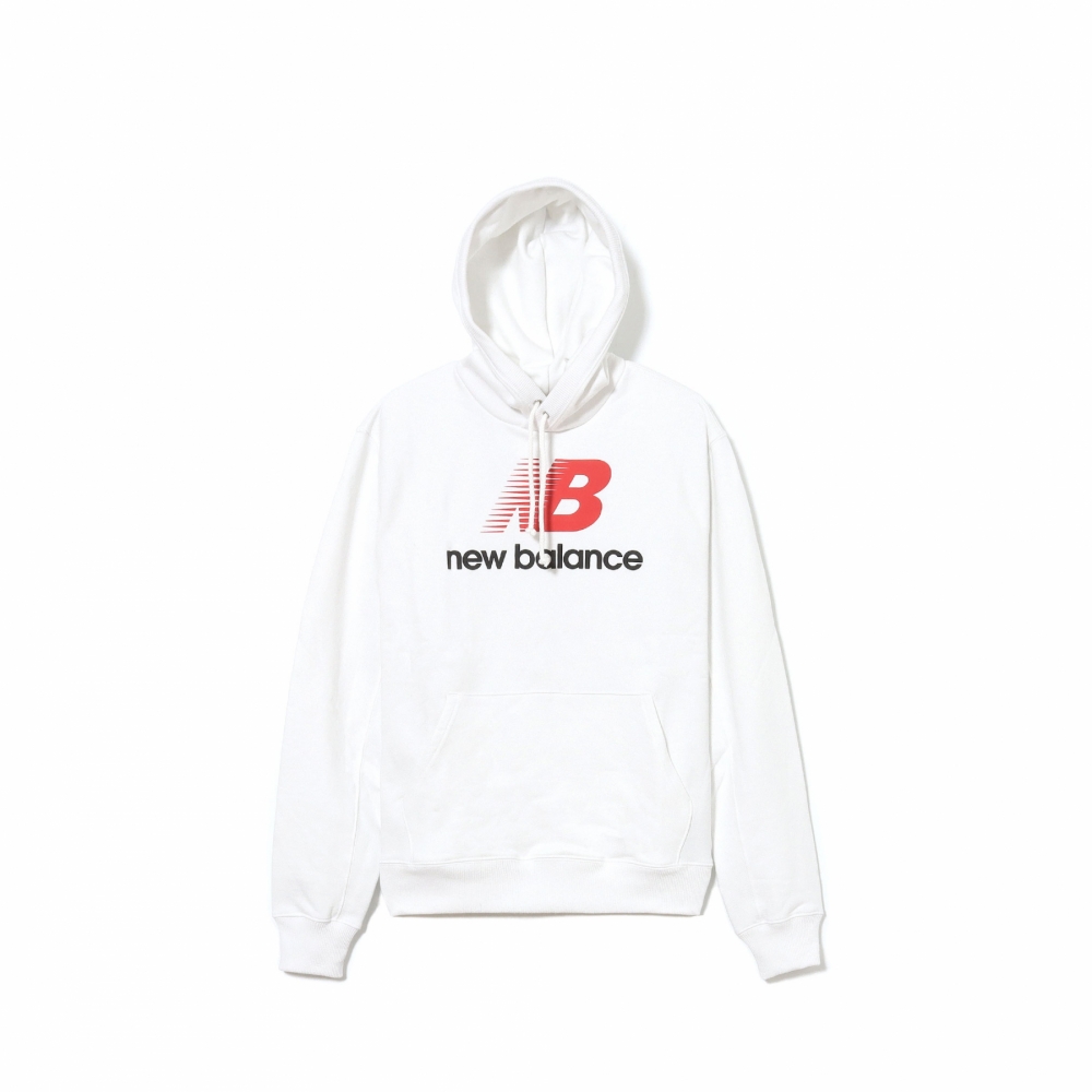 New Balance Made in USA Heritage Logo Hoodie White MT23547 WT OUTBACK Sylt