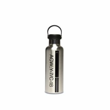 A-Cold-Wall* - Bracket Water Flask - Brushed Silver