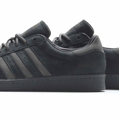 Adidas superstar outlet black and grey