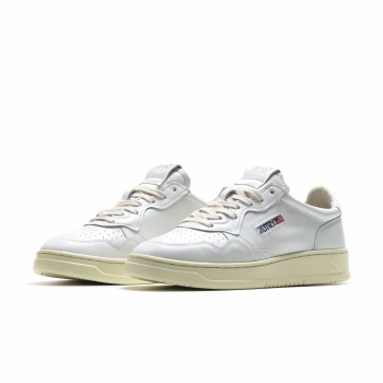 Autry - WMNS Medalist Low - White (Draw Action Print)