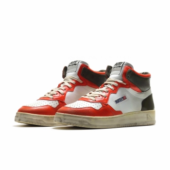 Autry - WMNS Medalist Mid Super Vintage - Orange Military Green
