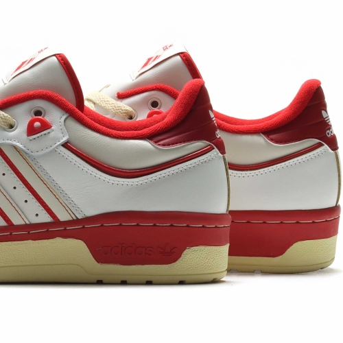 adidas Rivalry Low 86 Core White Off White Team Power Red