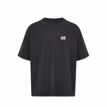 Martine Rose - Oversized T-Shirt - Black 70s Multi