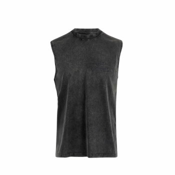 Martine Rose - Logo Vest - Washed Black