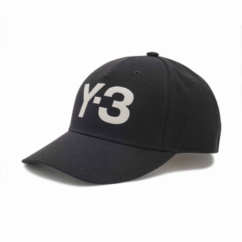Y-3 - Logo Cap - Black