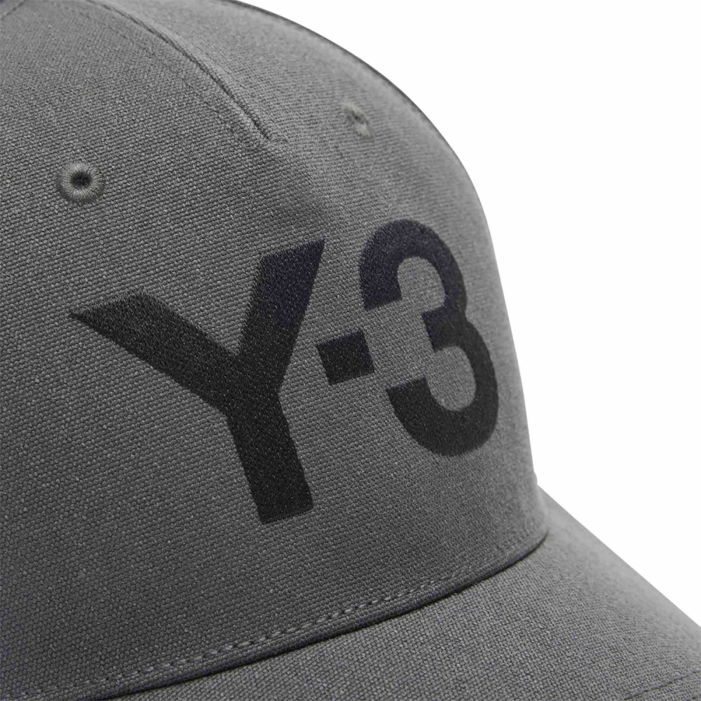 Y-3 Logo Cap Solid Grey IJ3145 OUTBACK Sylt