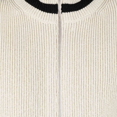 Dries Van Noten Mars Zip Knit Jacket - Ecru - 231-021216-6703-5 | OUTBACK  Sylt