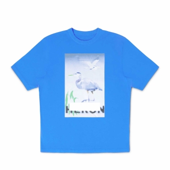 Heron Preston - Censored Heron Tee - Blue