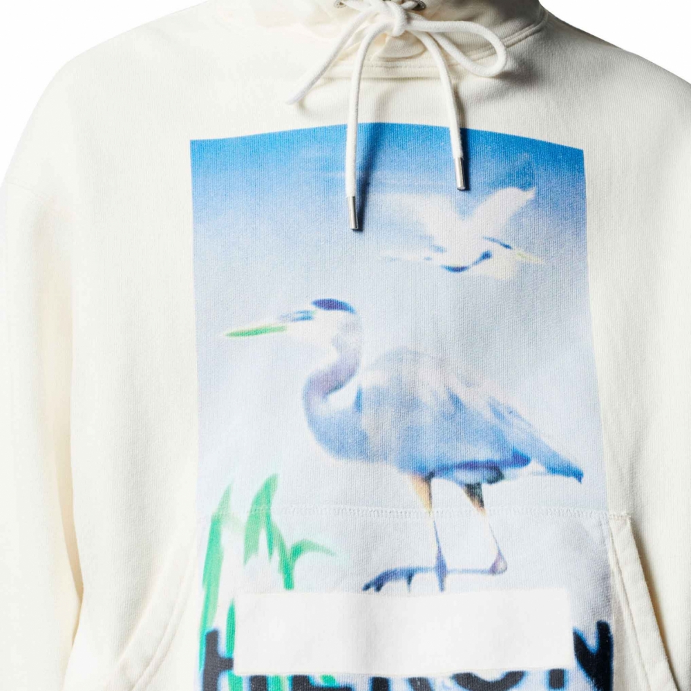 Heron birds hoodie deals